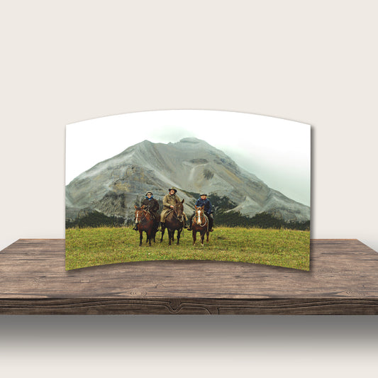 Curved Metal Print –(Desk Display)