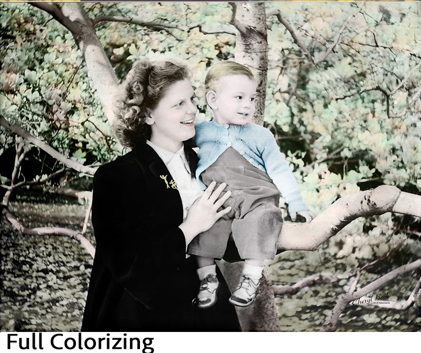Colourizing - Full Image