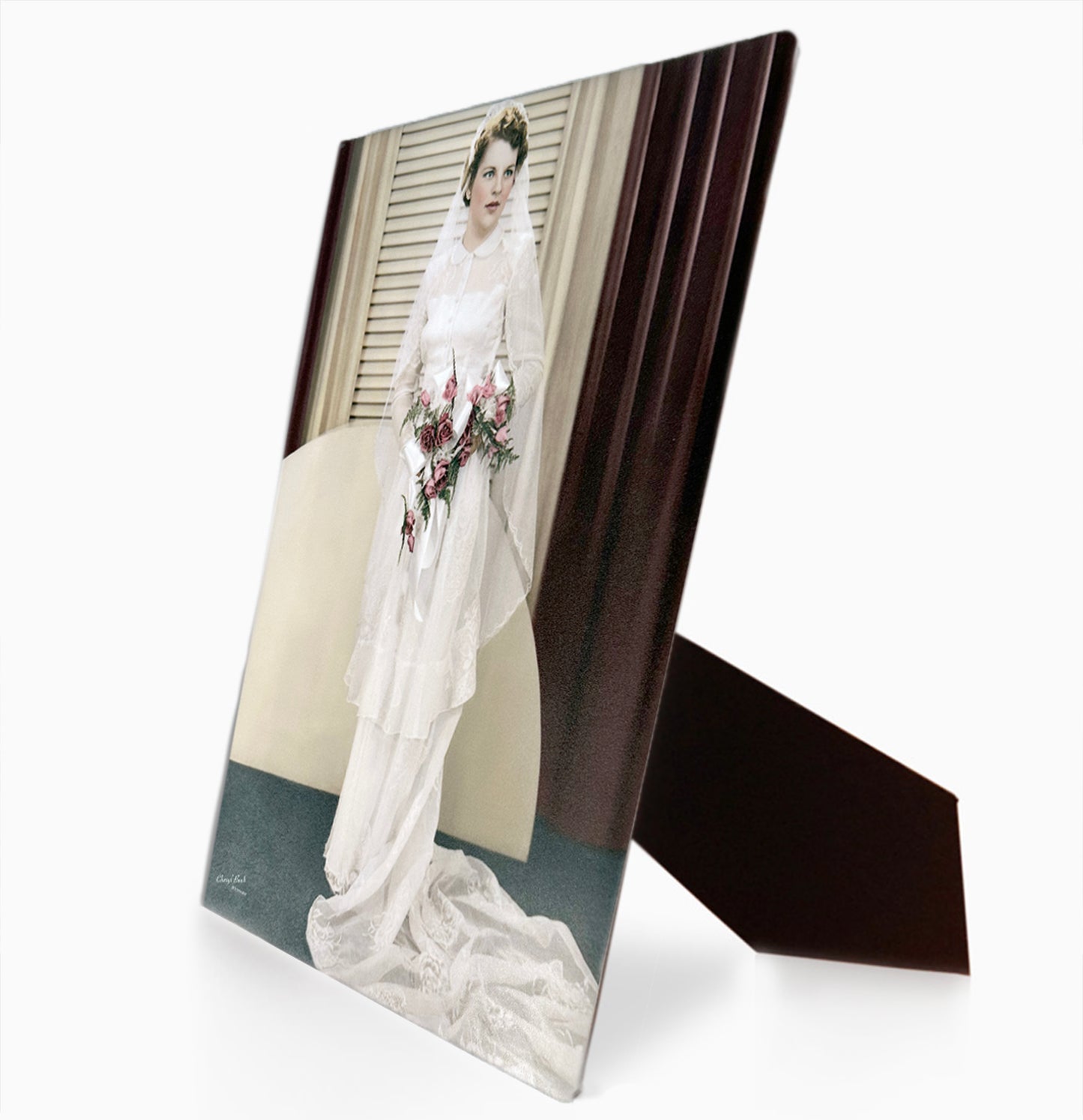 Thin Wrap Desk Display