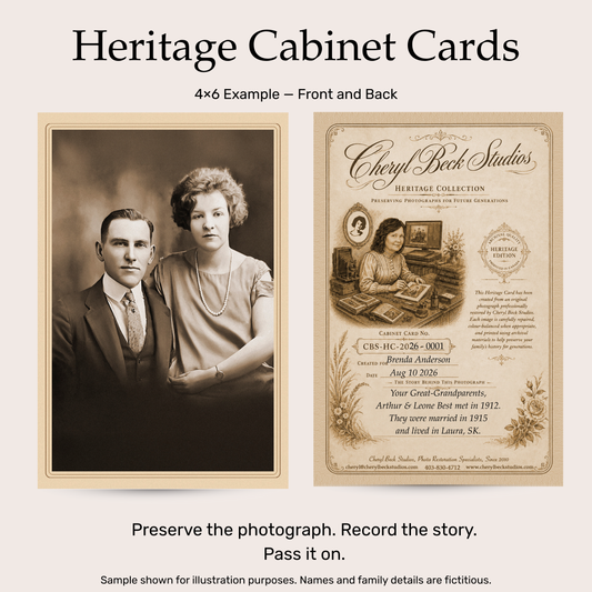 HERITAGE CABINET CARDS