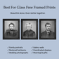 Glass-Free Framed Print