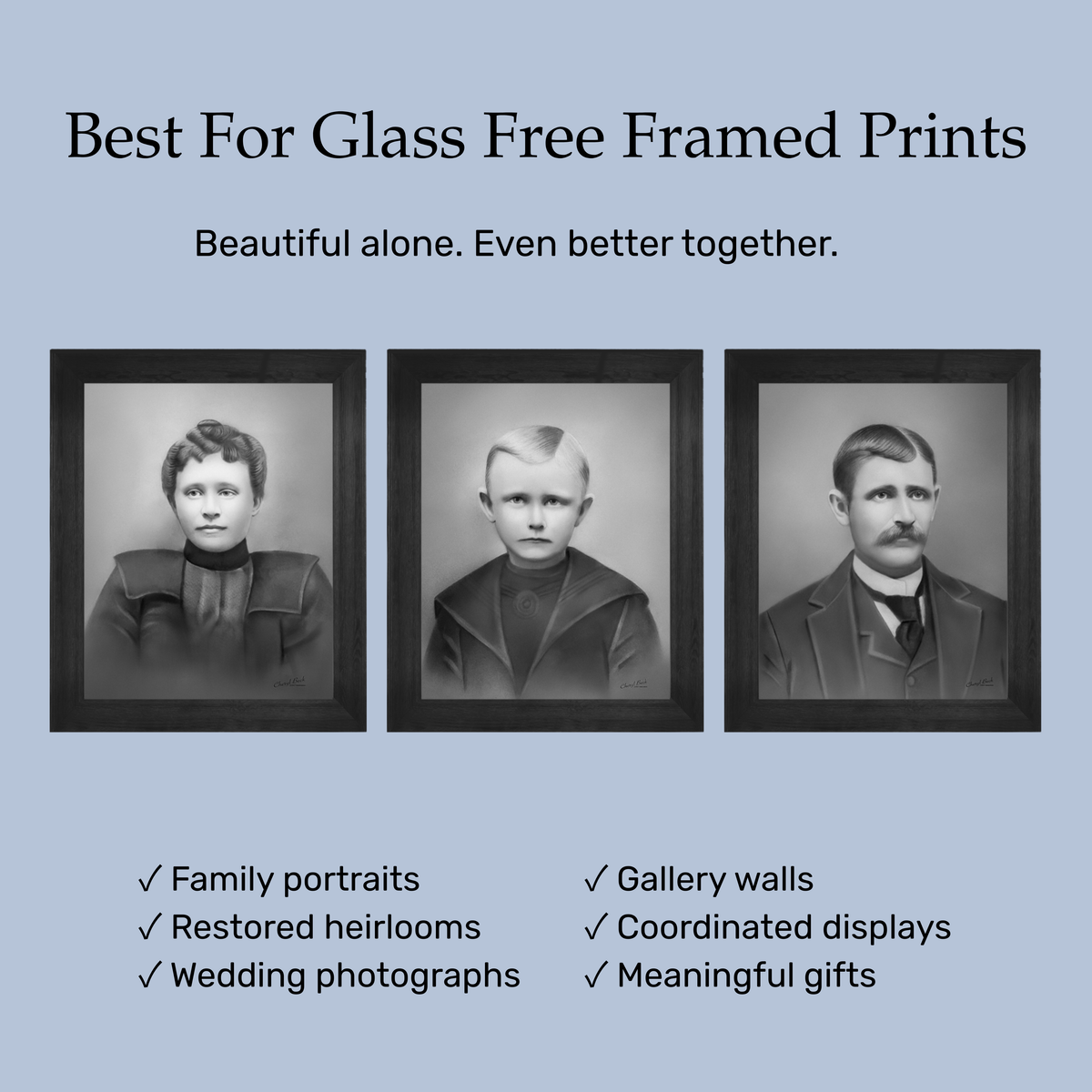 Glass-Free Framed Print