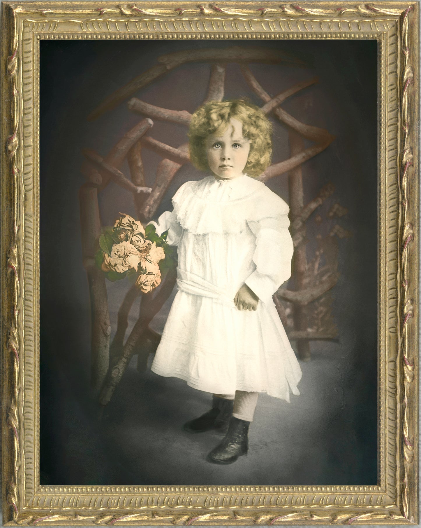 Vintage Bardot Frames with Convex Glass