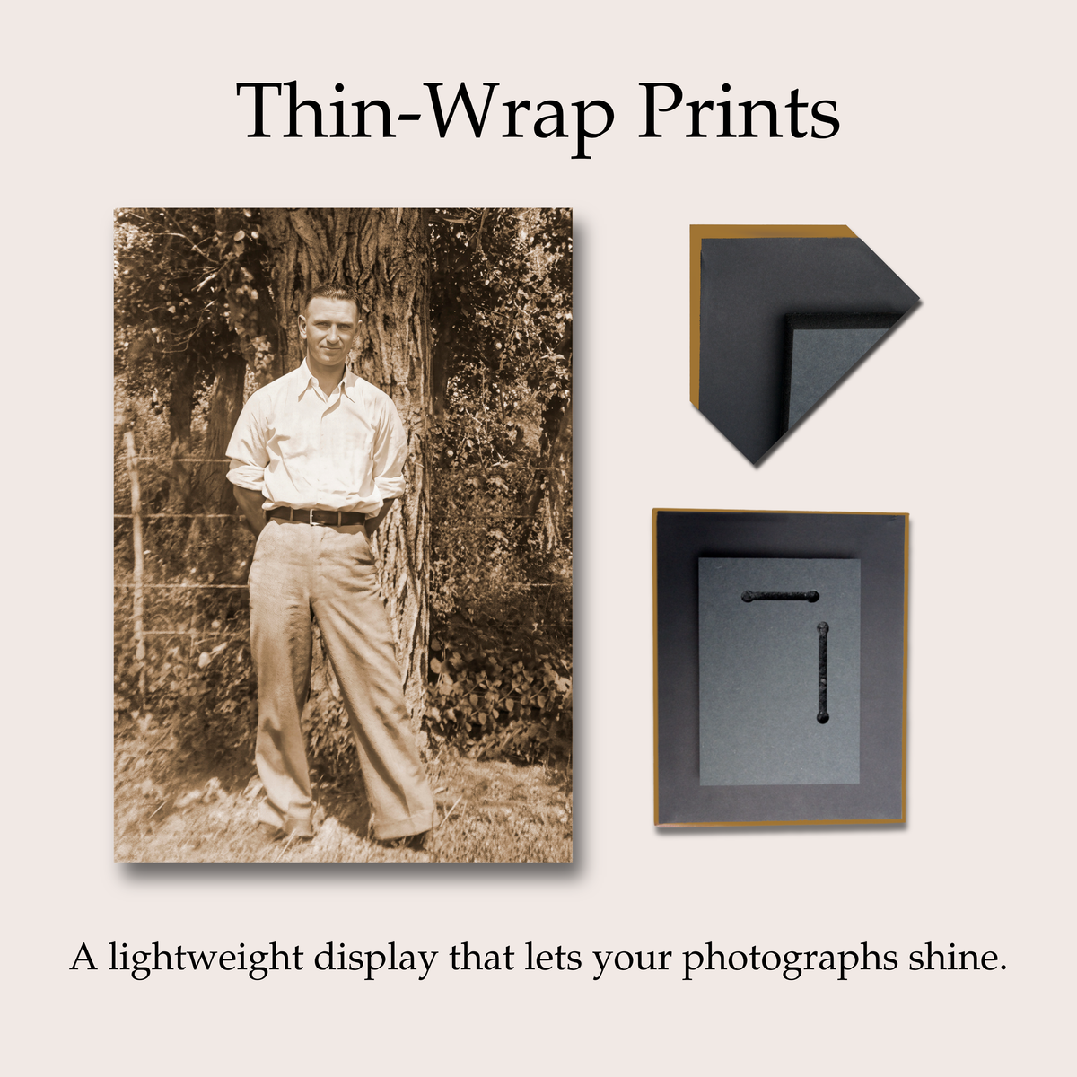 Thin Wraps — Lightweight Wall Display
