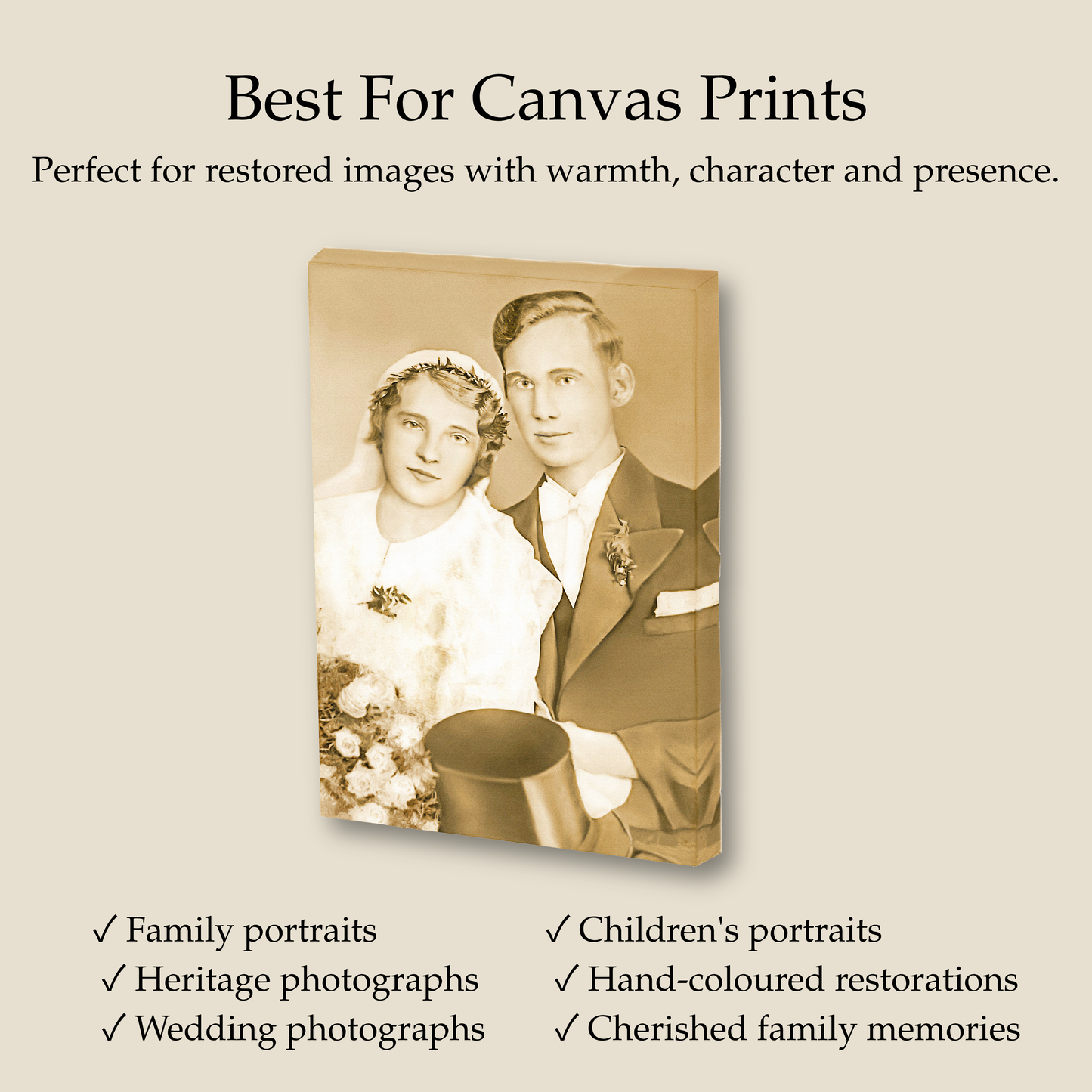 Canvas Prints - Gallery Wrap, Frame Ready