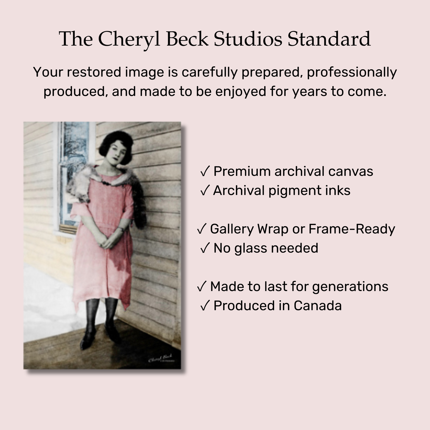Canvas Prints - Gallery Wrap, Frame Ready