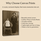 Canvas Prints - Gallery Wrap, Frame Ready