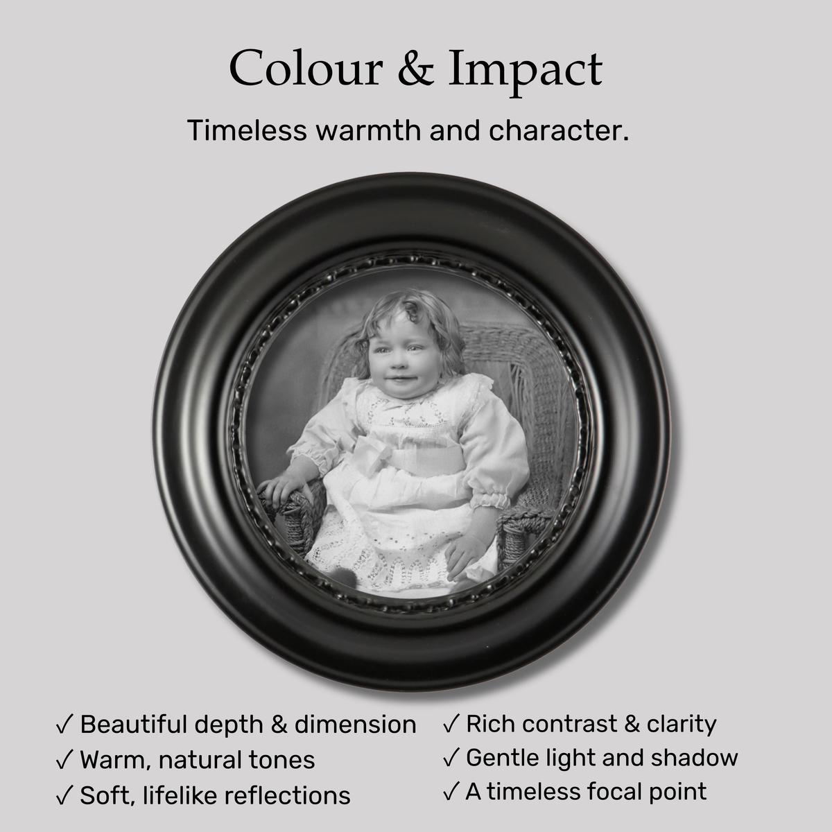 Convex Glass Frames