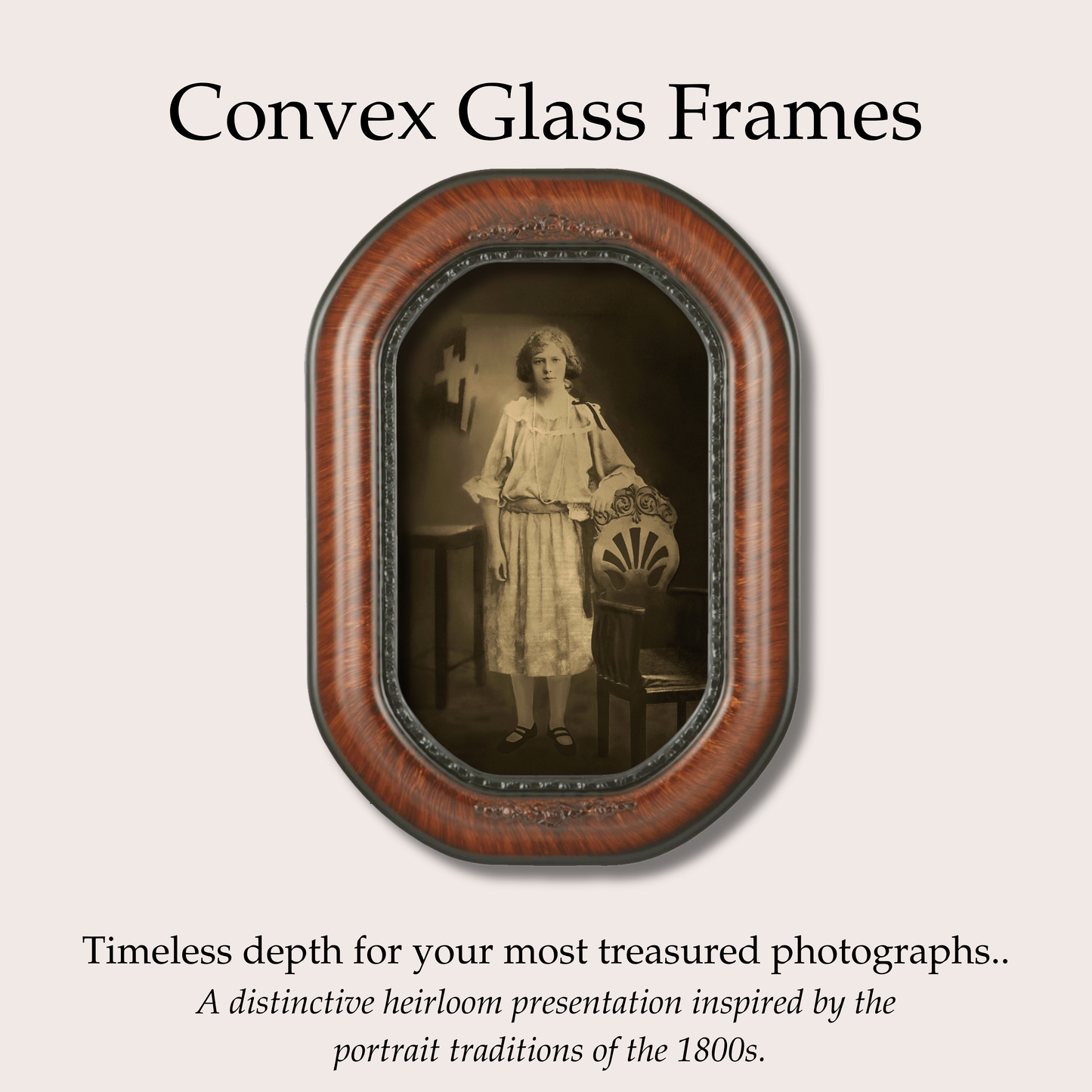 Convex Glass Frames