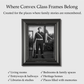 Convex Glass Frames
