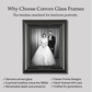 Convex Glass Frames