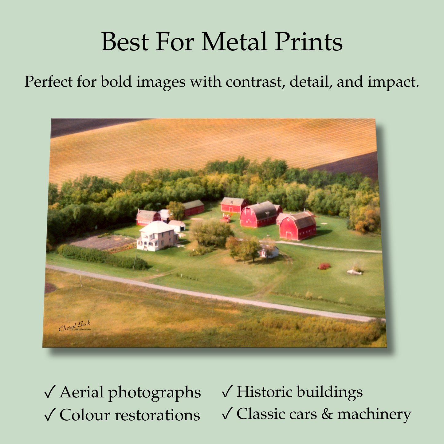 Metal Prints -(Desk Display)