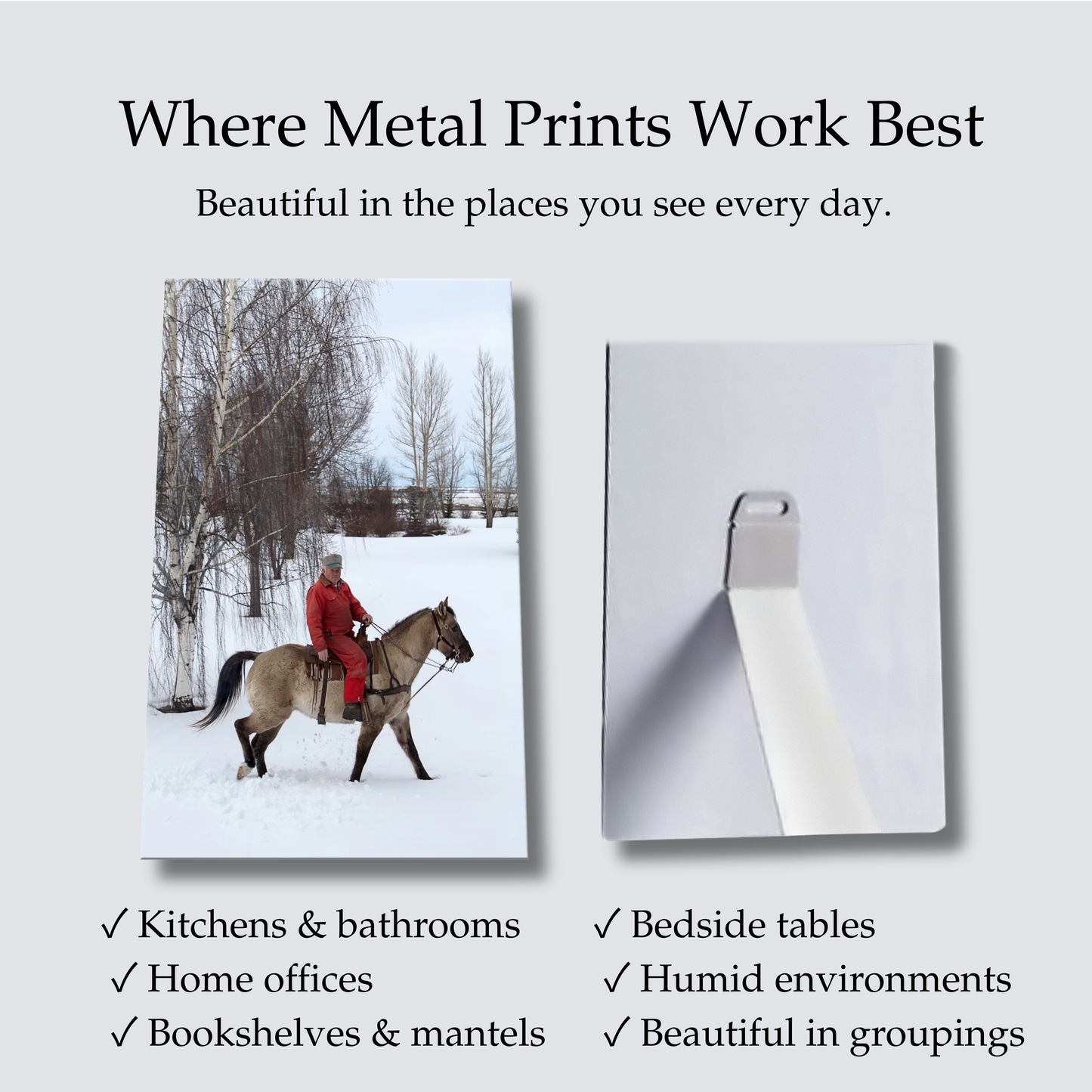 Metal Prints -(Desk Display)