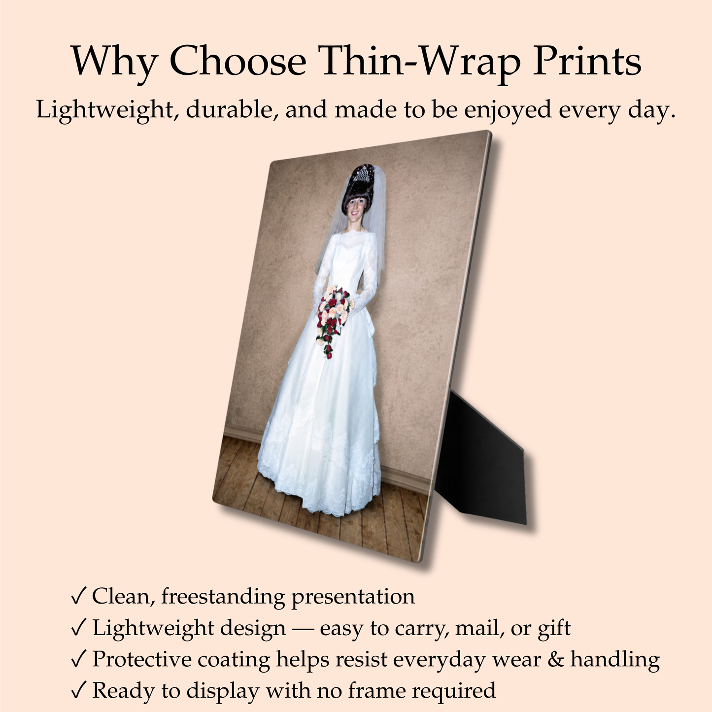 Thin Wrap - (Desk Display)