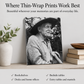 Thin Wrap - (Desk Display)