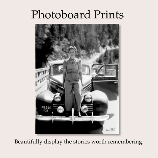 Photoboard Prints — Frame Ready or Float Mounted
